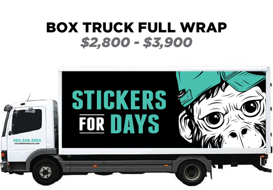 custom box truck wrap