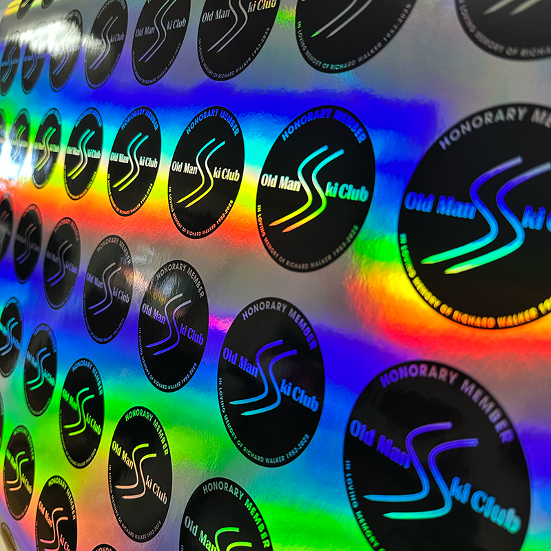 Holographic Stickers