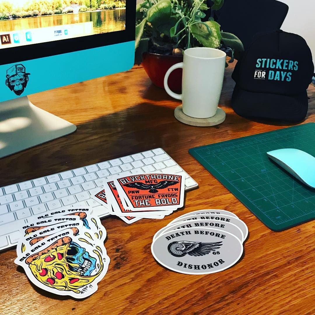 Above Design Sticker Design Your Success: How Graphic Design Can Elevate Your Brand ...