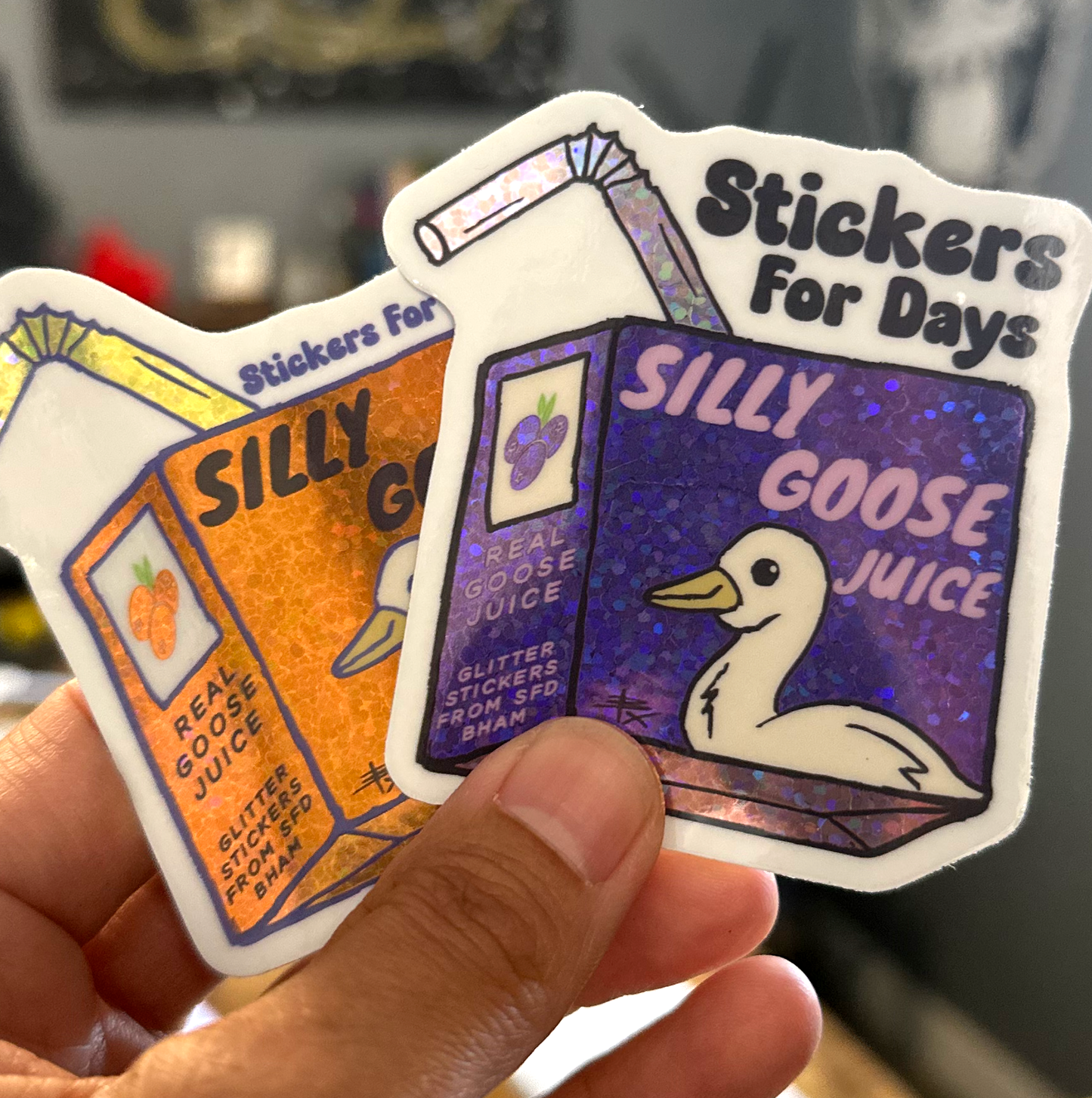 Glitter Stickers