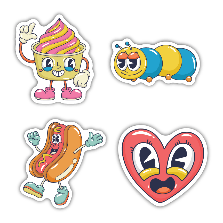 Doodle Sticker Pack - Stickers For Days